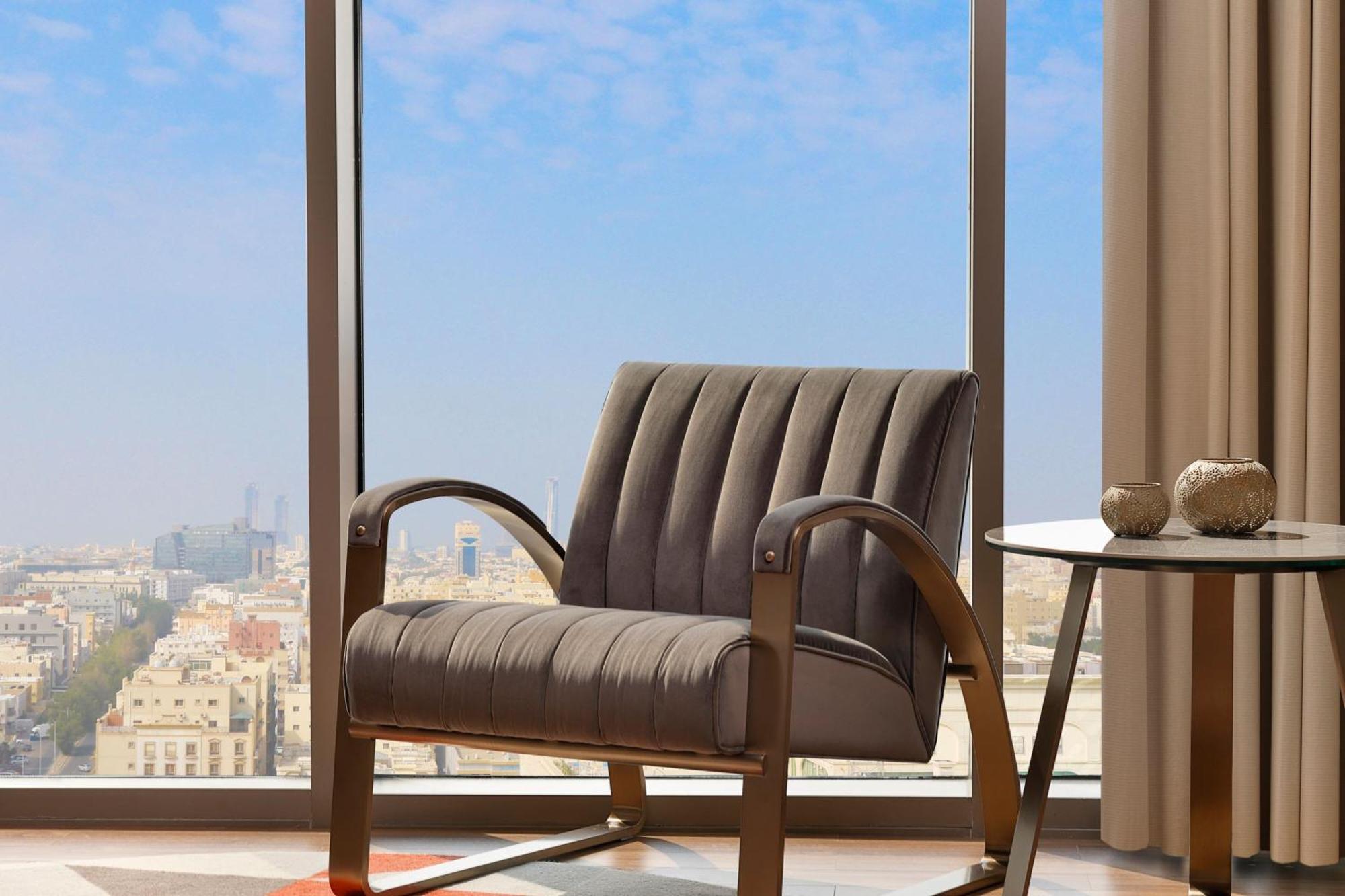 Jeddah Marriott Hotel Madinah Road Exterior foto The 3D rendering of the interior of the apartment